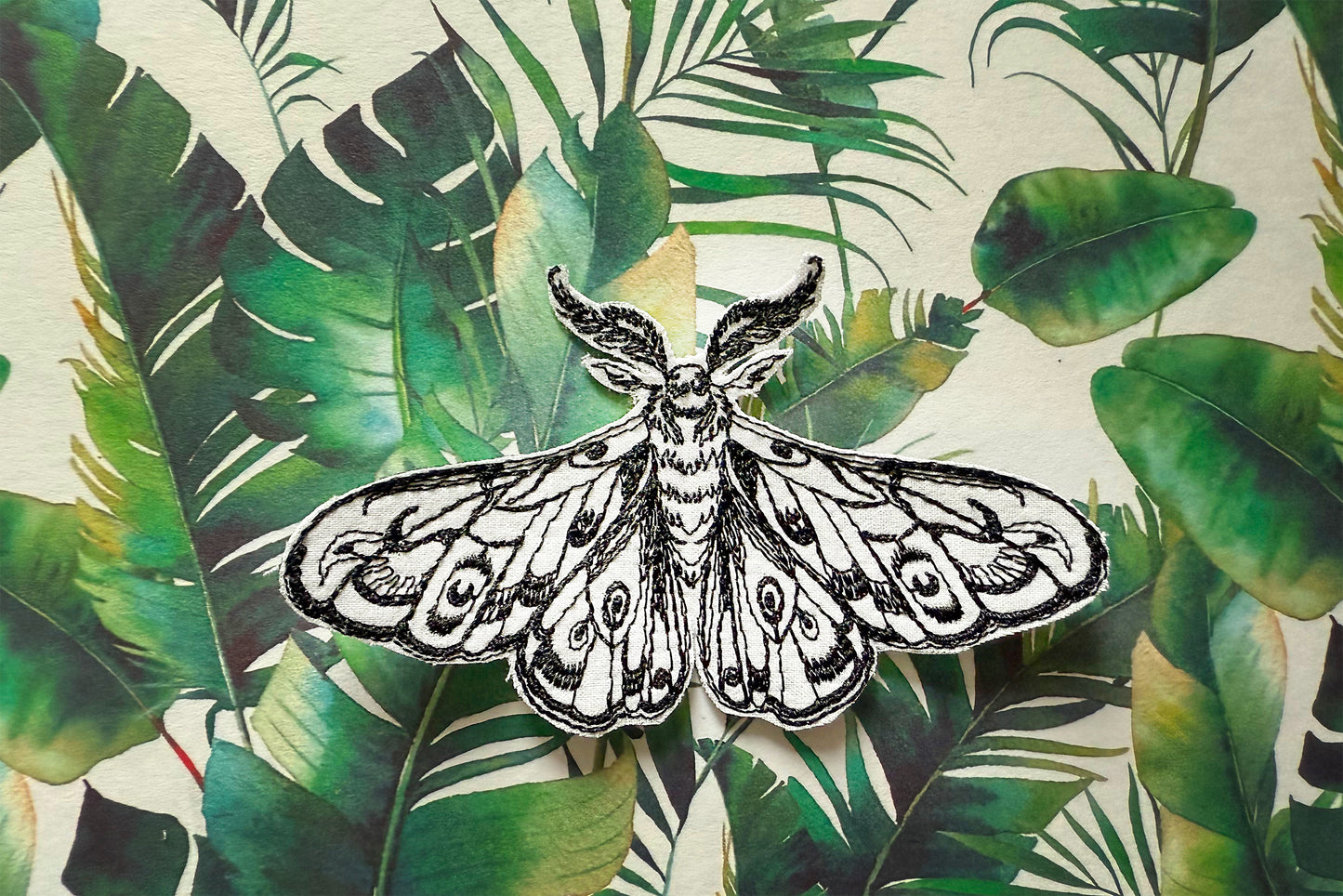 Two butterflies machine embroidery bundle