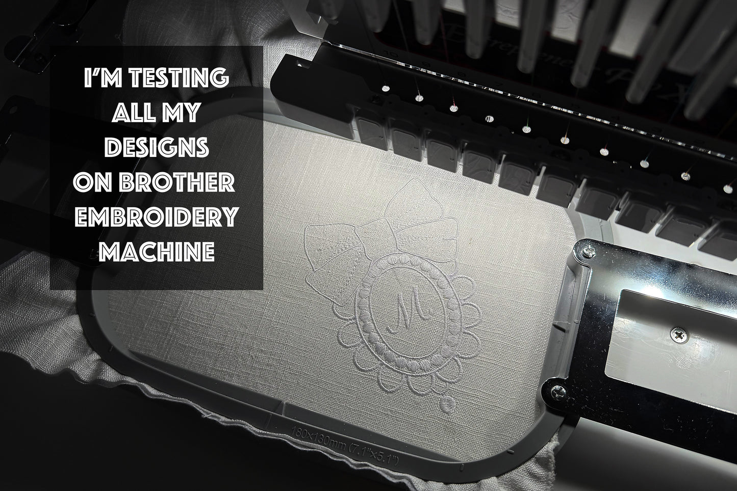 Wedding frame machine embroidery designs in 3 sizes