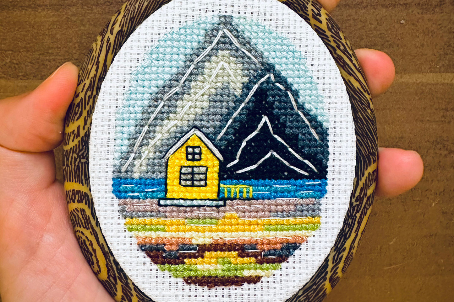 Norway Fall PDF cross stitch pattern