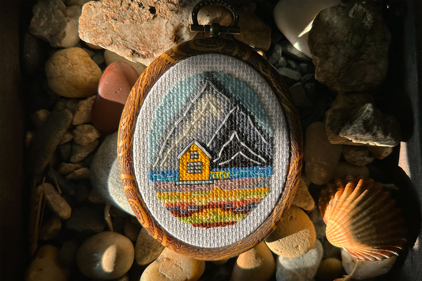 Norway Fall PDF cross stitch pattern