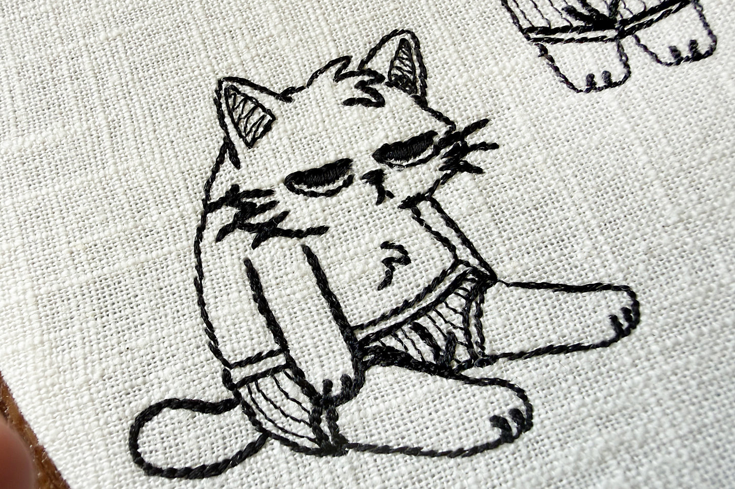 Grumpy Cat Machine Embroidery Design Set