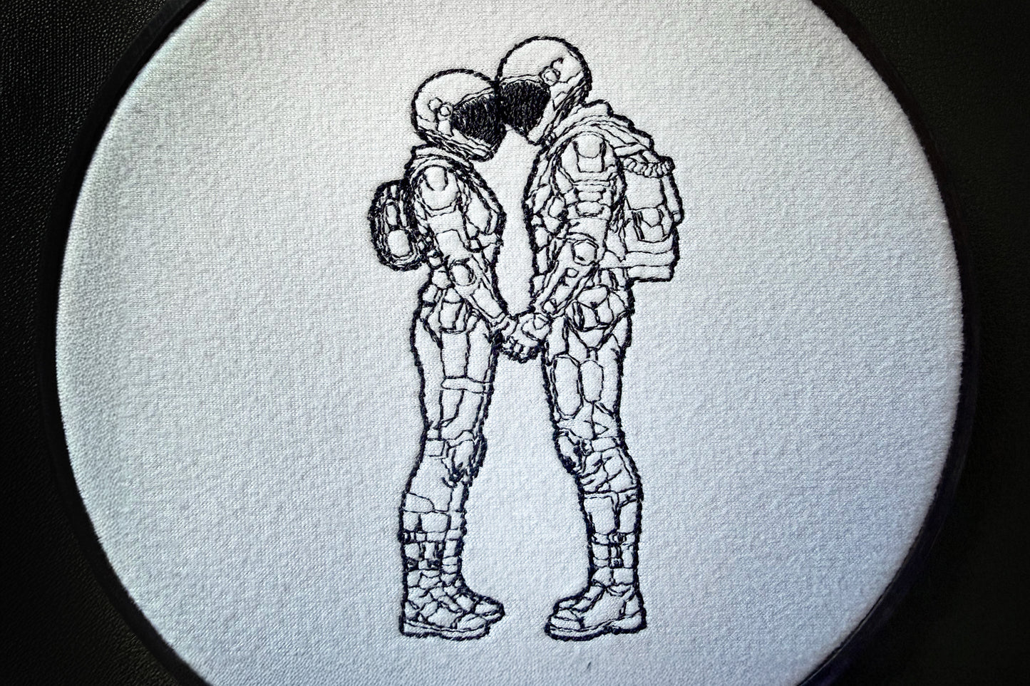 Cosmic Lovers Machine Embroidery Design