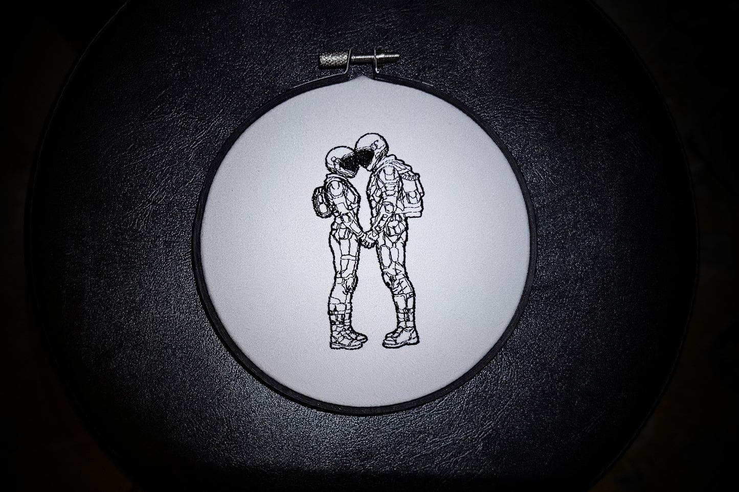 Cosmic Lovers Machine Embroidery Design
