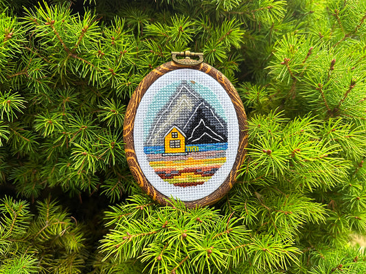 Norway Fall PDF cross stitch pattern