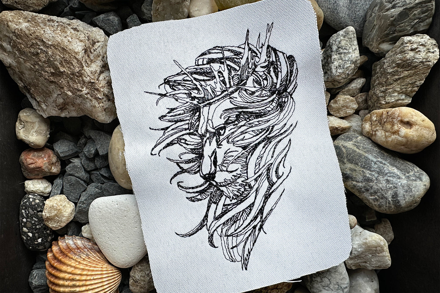 The Lion King machine embroidery design