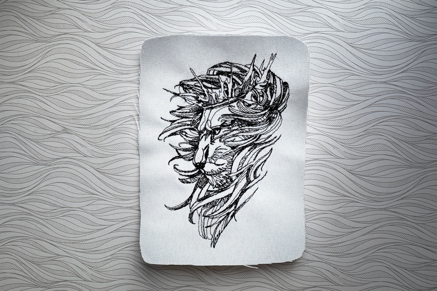 The Lion King machine embroidery design
