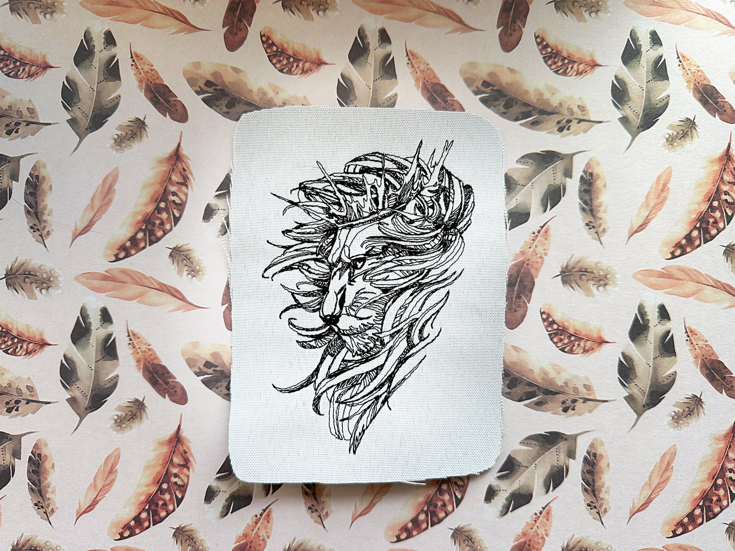 The Lion King machine embroidery design