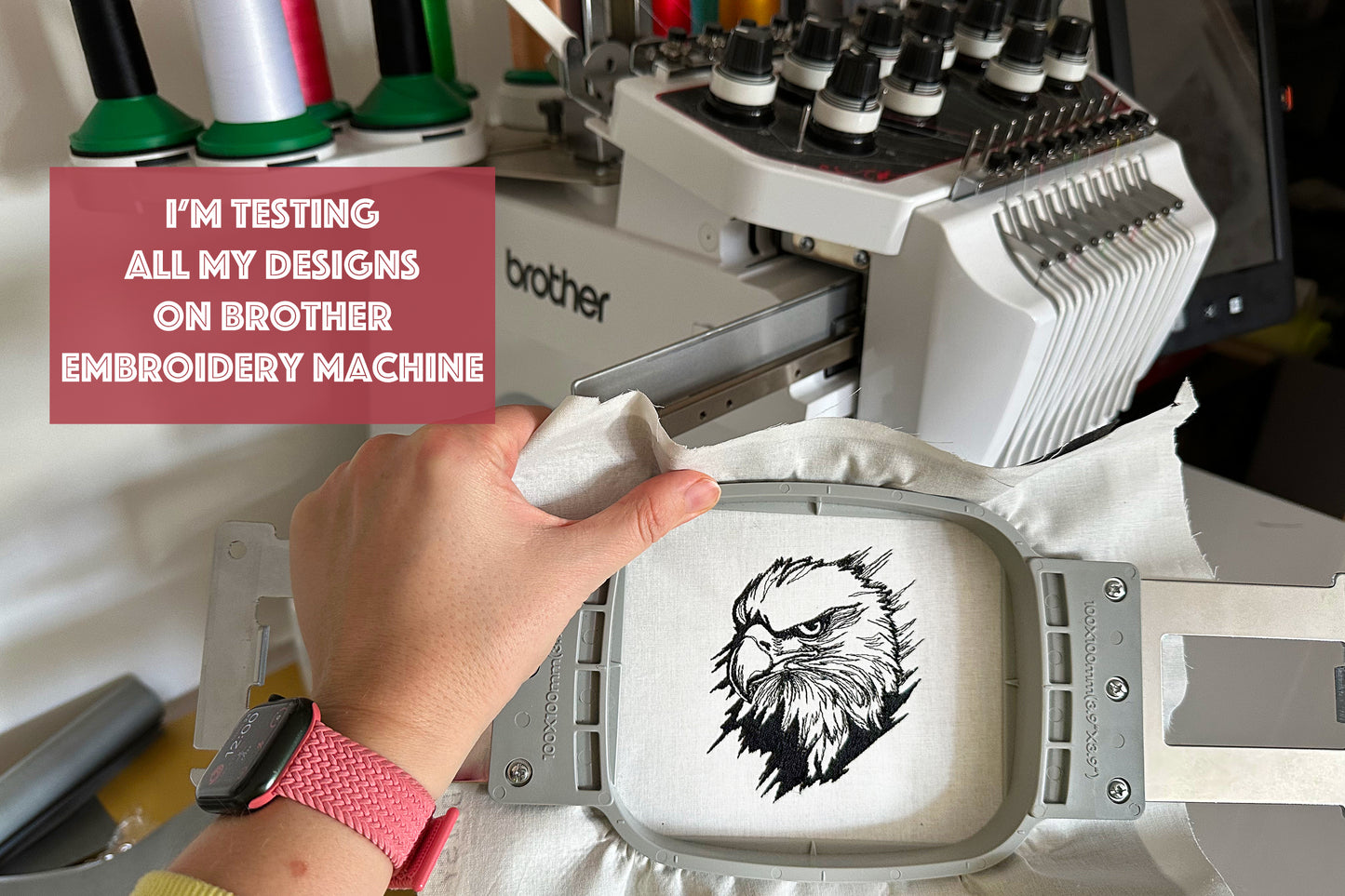 Eagle Machine Embroidery